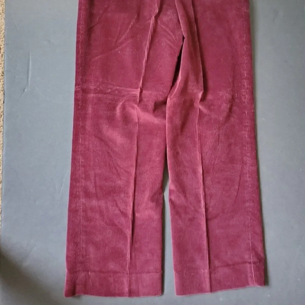 Preswick and Moore maroon corduroy pants
